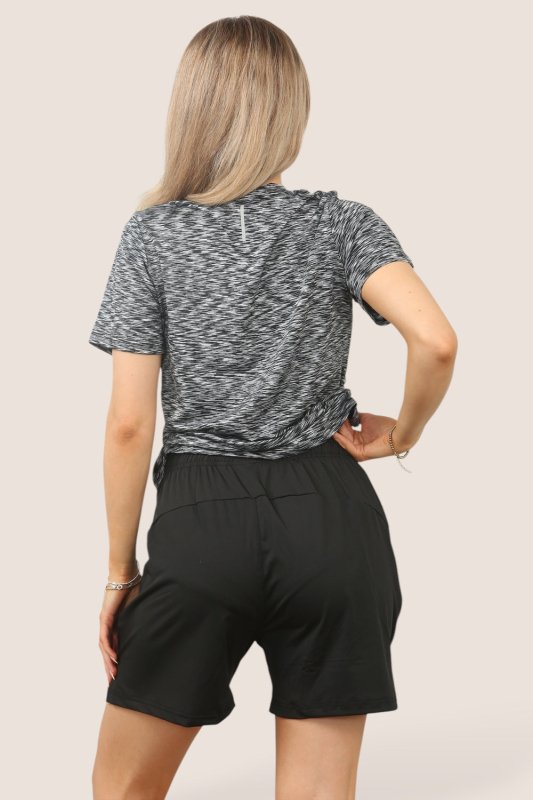 Women's Activewear Set – Lightweight Performance T-Shirt & Shorts with Pockets | Gym, Yoga, Running | Various Colours - British D'sire