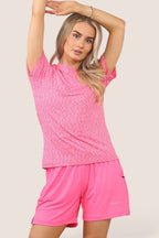 Women's Activewear Set – Lightweight Performance T-Shirt & Shorts with Pockets | Gym, Yoga, Running | Various Colours - British D'sire