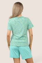 Women's Activewear Set – Lightweight Performance T-Shirt & Shorts with Pockets | Gym, Yoga, Running | Various Colours - British D'sire