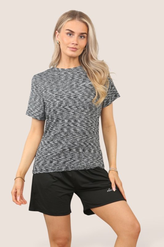 Women's Activewear Set – Lightweight Performance T-Shirt & Shorts with Pockets | Gym, Yoga, Running | Various Colours - British D'sire