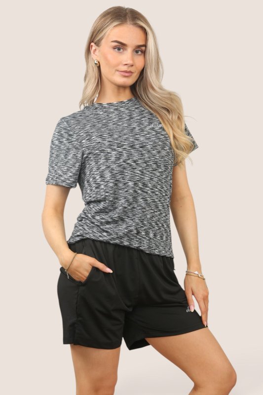 Women's Activewear Set – Lightweight Performance T-Shirt & Shorts with Pockets | Gym, Yoga, Running | Various Colours - British D'sire