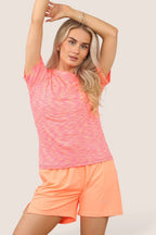 Women's Activewear Set – Lightweight Performance T-Shirt & Shorts with Pockets | Gym, Yoga, Running | Various Colours - British D'sire