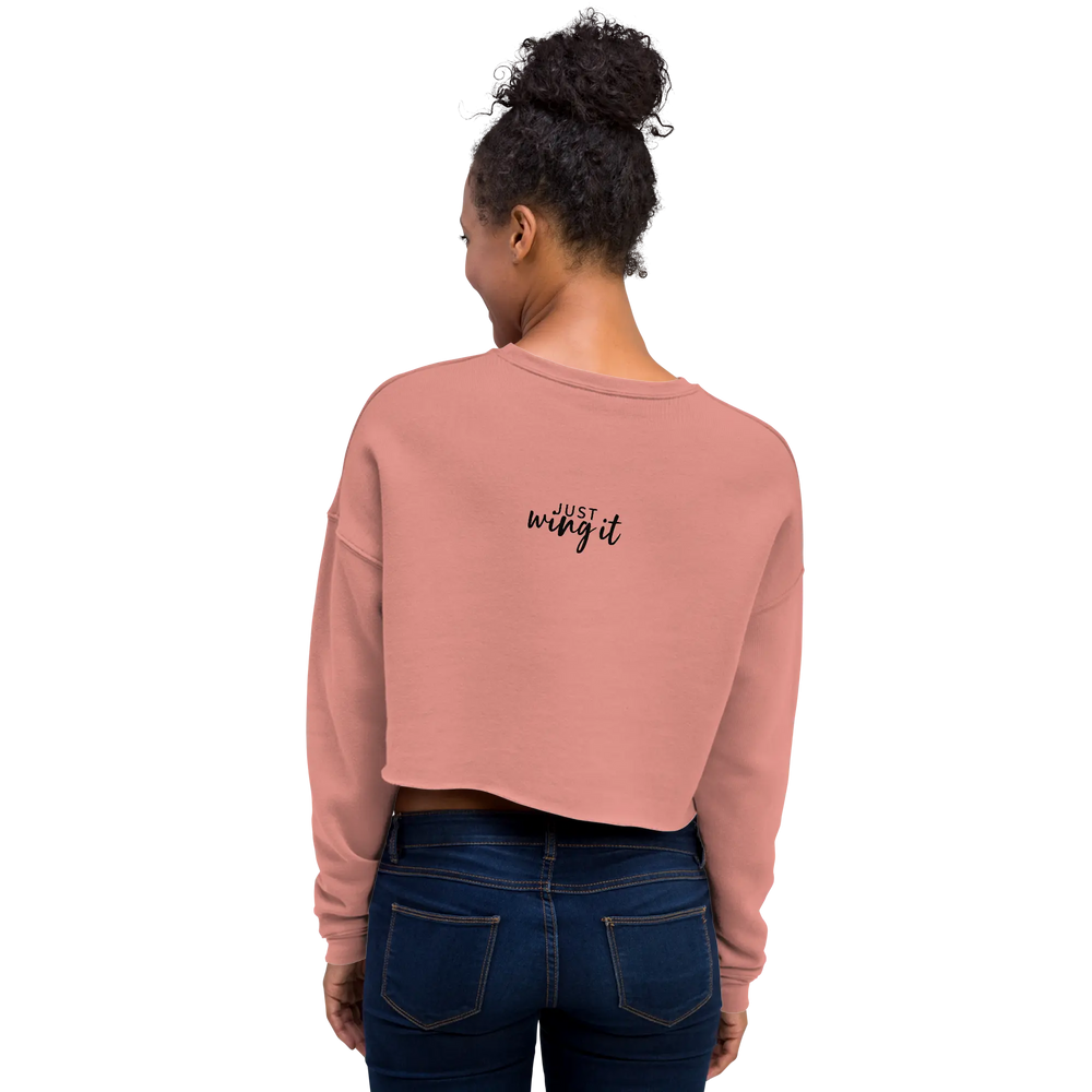 Live Bold Crop Sweatshirt Maiden-Art