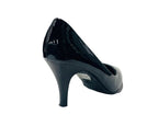 Women's Faux Patent Leather Stiletto Heel Court Shoes - Court Shoes - British D'sire