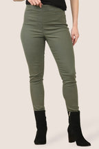 Women's High - Waisted KHAKI Jeggings – Stretch Skinny Fit - JEGGING - British D'sire