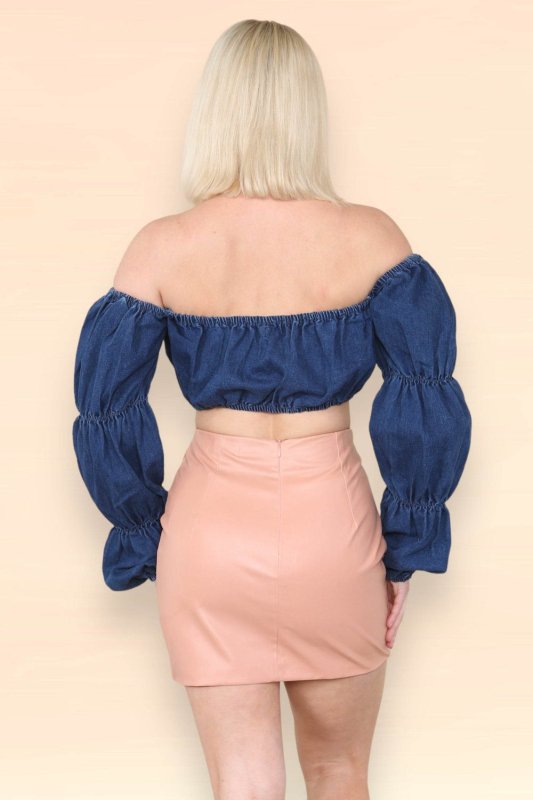 Women's PU Nude Mini Skirt - Faux Leather Pencil Bodycon, Sexy Micro Straight Hip Skirt for Clubwear, Parties, Office, Mini Midi High Waist Wet Look - Skirt - British D'sire