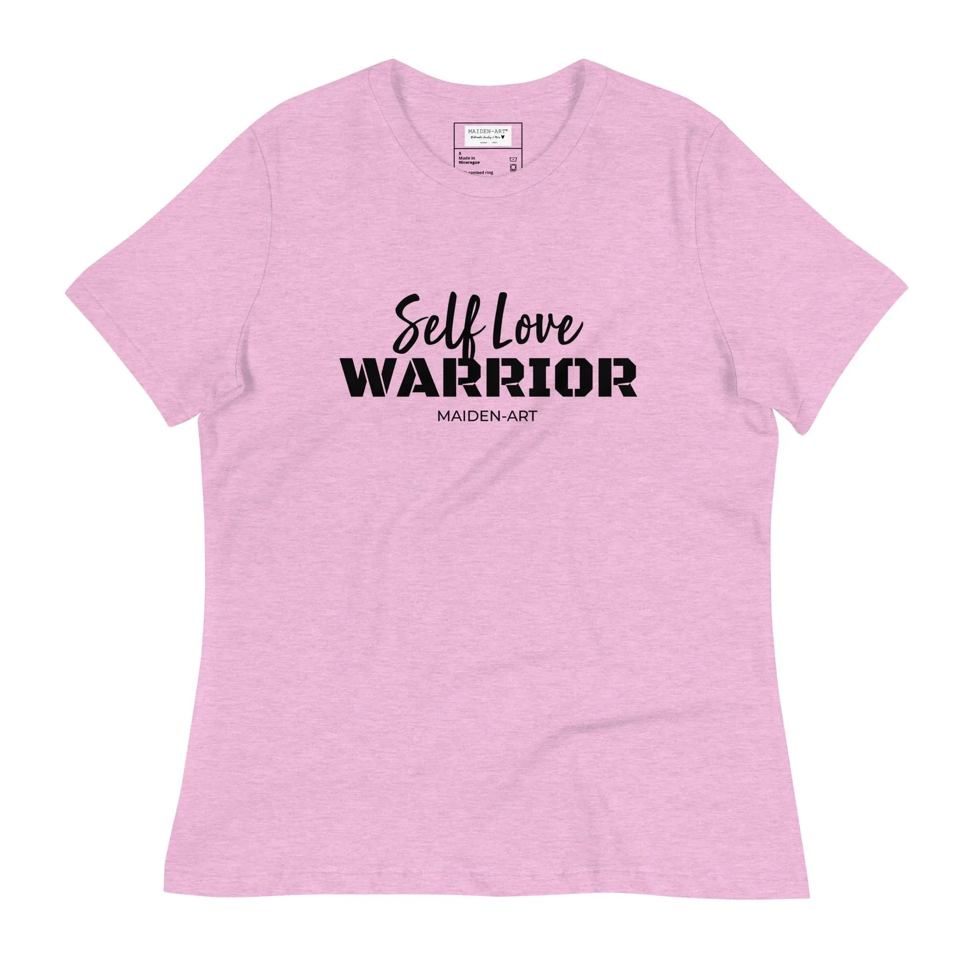 Self Love Warrior Women's Relaxed T-Shirt Maiden-Art