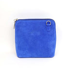 Women's Rhiannon Cross Body Shoulder Bag – Vera Pelle Italian Suede Messenger Handbag - Leather Handbag - British D'sire