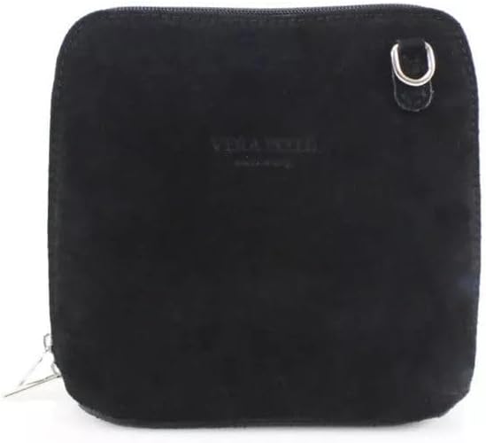 Women's Rhiannon Cross Body Shoulder Bag – Vera Pelle Italian Suede Messenger Handbag - Leather Handbag - British D'sire Main image