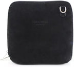 Women's Rhiannon Cross Body Shoulder Bag – Vera Pelle Italian Suede Messenger Handbag - Leather Handbag - British D'sire