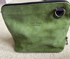 Women's Rhiannon Cross Body Shoulder Bag – Vera Pelle Italian Suede Messenger Handbag - Leather Handbag - British D'sire