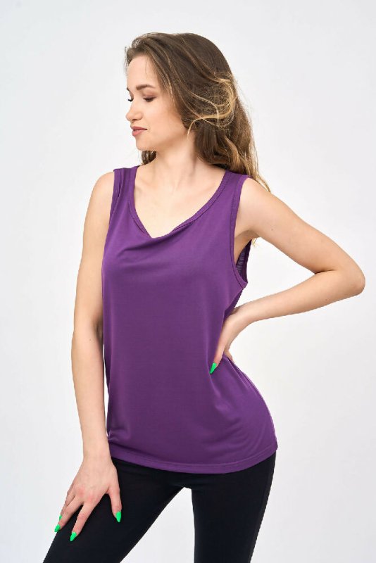 Women's Vests in Purple! Secondary image