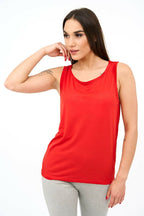 Women's Vests in Red - Vests - British D'sire