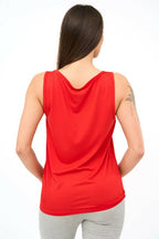 Women's Vests in Red - Vests - British D'sire