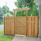 Wooden Garden Gate Side Gate with Latch H 152 cm x W 91 cm - Wood Gate - British D'sire