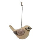 Wooden Winter Bird Decoration Christmas Hanging Decoration - Christmas Decor - British D'sire