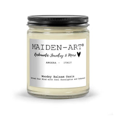 Woodsy Balsam Oasis - Candle for Mindfulness & Meditation - Aromatherapy Candle - Candle - British D'sire