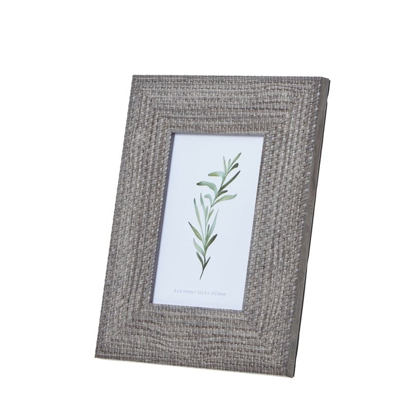 Woven Photo Frame 4X6 Decorative Home Picture Frame - Photo Frames - British D'sire