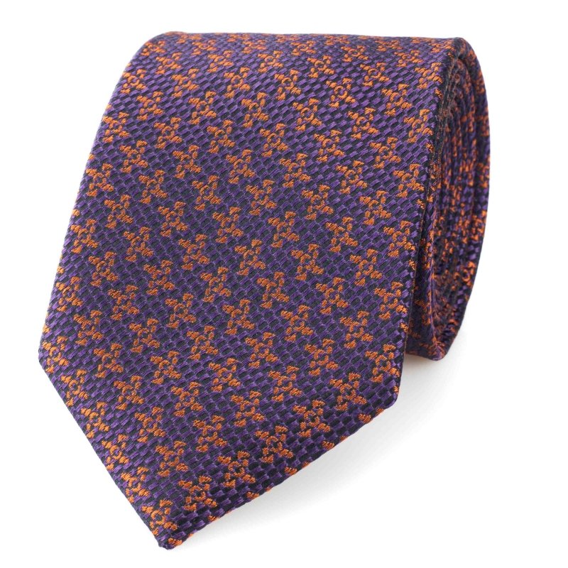 Woven Silk-Jacquard Tie - All Products - British D'sire