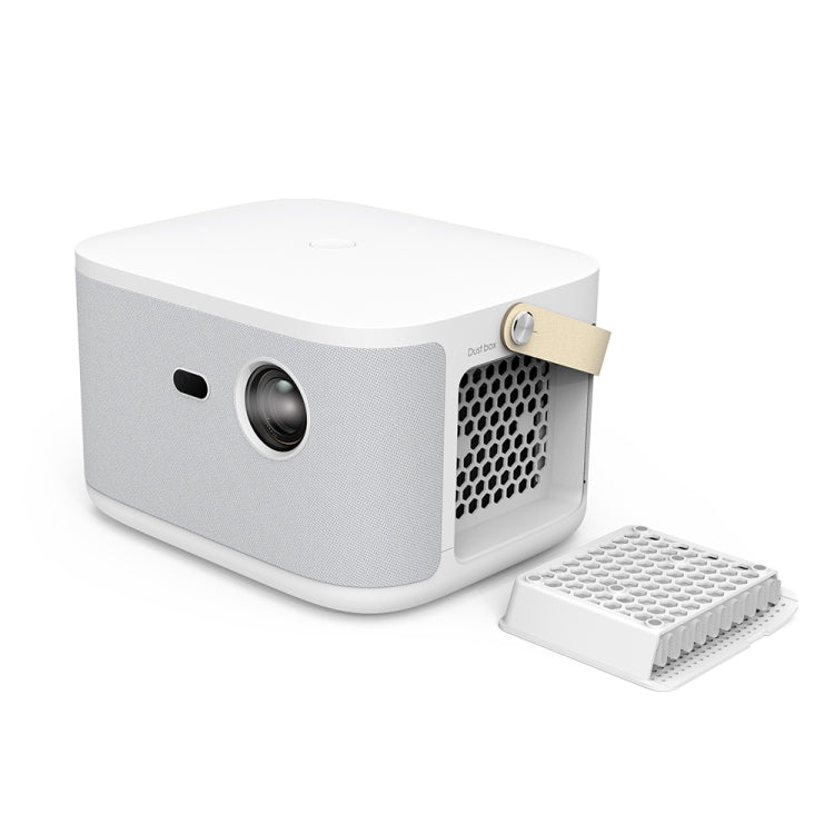WOWOTO F8Plus DLP DMD 0.33 inch 1920 x 1080 4K 800ANSI RGBB LED Smart Projector(US Plug) - British D'sire