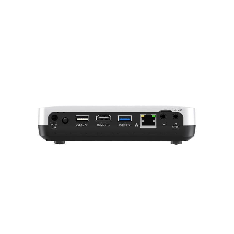 WOWOTO H10S TIDLP DMD 0.45 inch 1920 x 1080P 4K 500ANSI RGB LED Smart Projector(EU Plug) - British D'sire