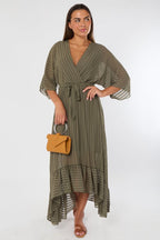 Wrap Maxi Dress – One Size - Dresses - British D'sire