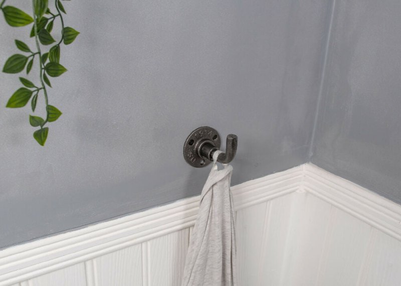 wrought iron towel hook bathroom towel hanger - Ashford - towel hook - British D'sire