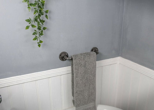 wrought iron towel rail Bathroom towel holder - Ashford