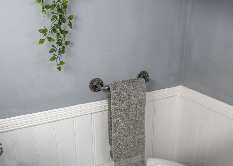 wrought iron towel rail Bathroom towel holder - Ashford - towel rail - British D'sire