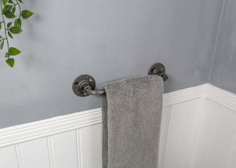 wrought iron towel rail Bathroom towel holder - Ashford - towel rail - British D'sire