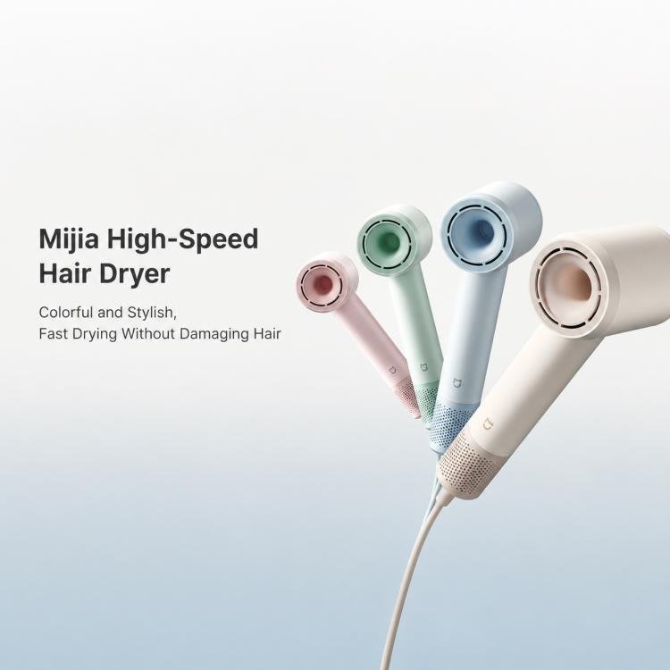 Xiaomi Mijia High Speed ??Hair Dryer(Pink) Secondary image