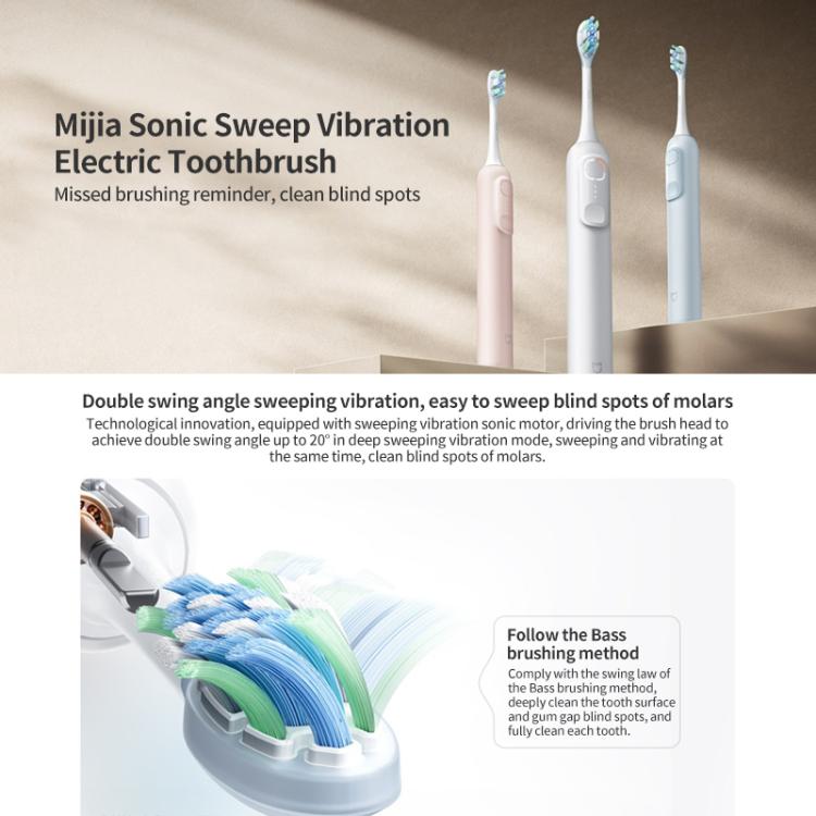 Xiaomi Mijia Sonic Sweep Electric Toothbrush(Pink) Secondary image