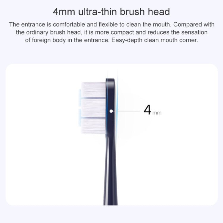 Xiaomi Mijia T700 IPX7 Sonic Electric Toothbrushes with LED Display - British D'sire