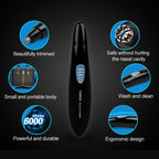 Xiaomi Youpin Riwa RA - 555B Waterproof Rechargeable Eyebrow Trimming and Nose Hair Trimmer for Men - British D'sire
