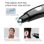Xiaomi Youpin Riwa RA - 555B Waterproof Rechargeable Eyebrow Trimming and Nose Hair Trimmer for Men - British D'sire