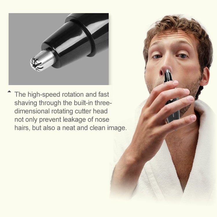 Xiaomi Youpin Riwa RA - 555B Waterproof Rechargeable Eyebrow Trimming and Nose Hair Trimmer for Men - British D'sire
