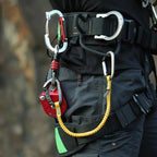 XINDA XD-A9561 Outdoor Mountain Climbing Equipment Anti-Loss Telescopic Buckle Elastic Rope, Style: 2 Automatic Locks - British D'sire