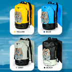 XINDA XD-BAG19 IPX7 Waterproof Outdoor Stream Tracing Backpack Diving Bag, Color: Yellow-26L - British D'sire