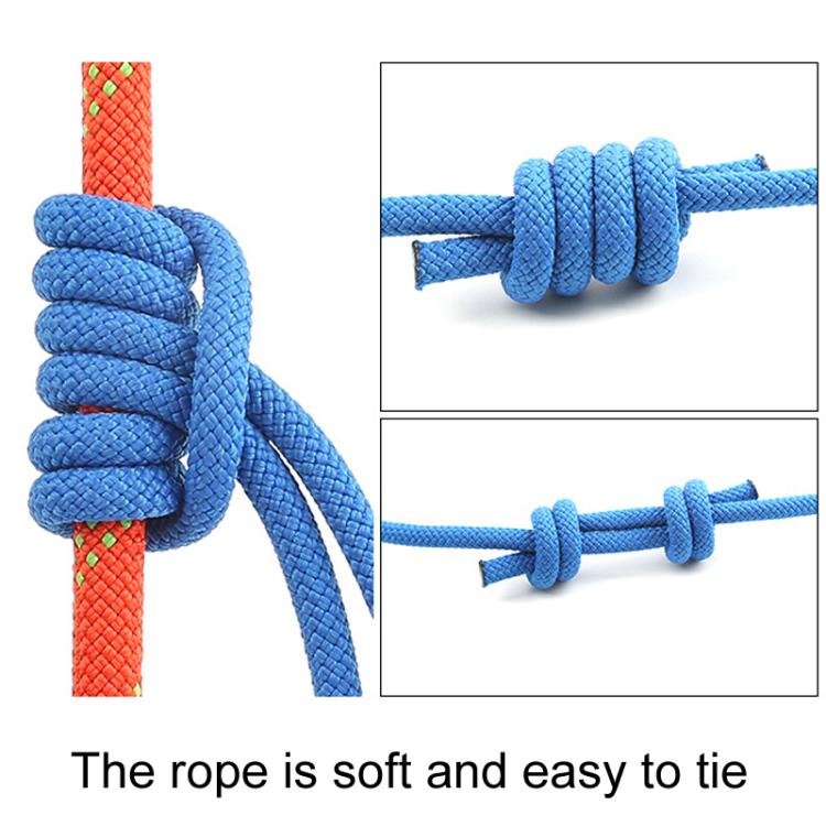 XINDA XD-S9835 120cm Outdoor Mountaineering Climbing Expansion Hiking Wear-Resistant Auxiliary Grab Knot Rope(Blue) - British D'sire