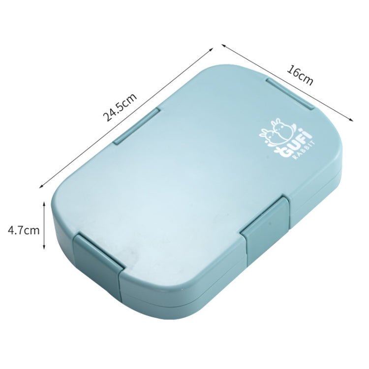 XINGCHENG XC - 451 Microwave Student Lunch Box Plastic Compartment Portable Lunch Box(Pink) - British D'sire