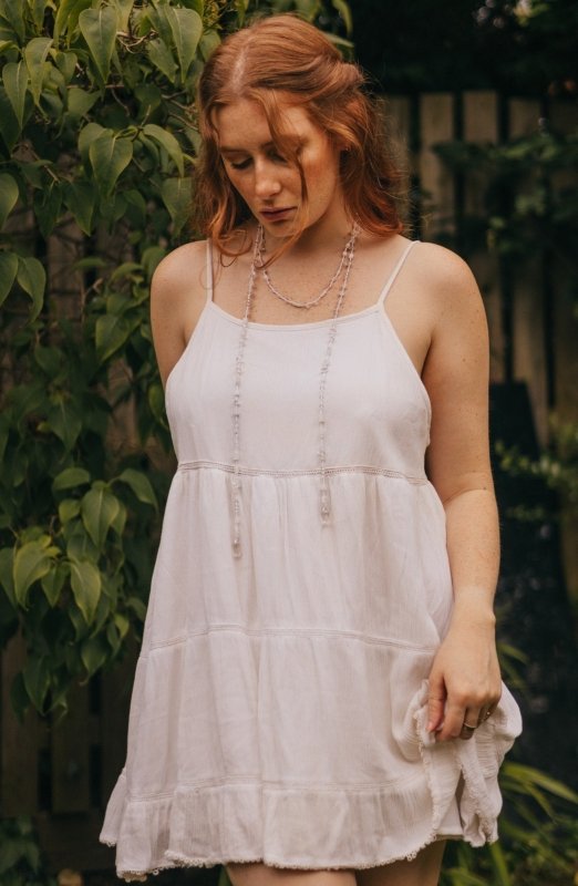 XL Hand Knotted Random Quartz Necklace - Necklaces - British D'sire