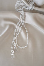 XL Hand Knotted Random Quartz Necklace - Necklaces - British D'sire