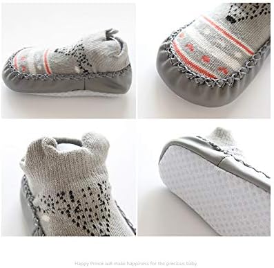 XM - Amigo 4 Pairs of Baby Boys Girls Indoor Slippers Anti - Slip Socks Shoes - Kids shoes - British D'sire