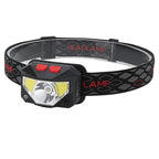 XPG+COB Charging Induction Strong Light Headlight with Power Display - British D'sire