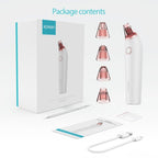 XPREEN XPRE027 Blackhead Remover Rechargeable Electric Microcrystalline IPL Pore Cleaner(White) - British D'sire