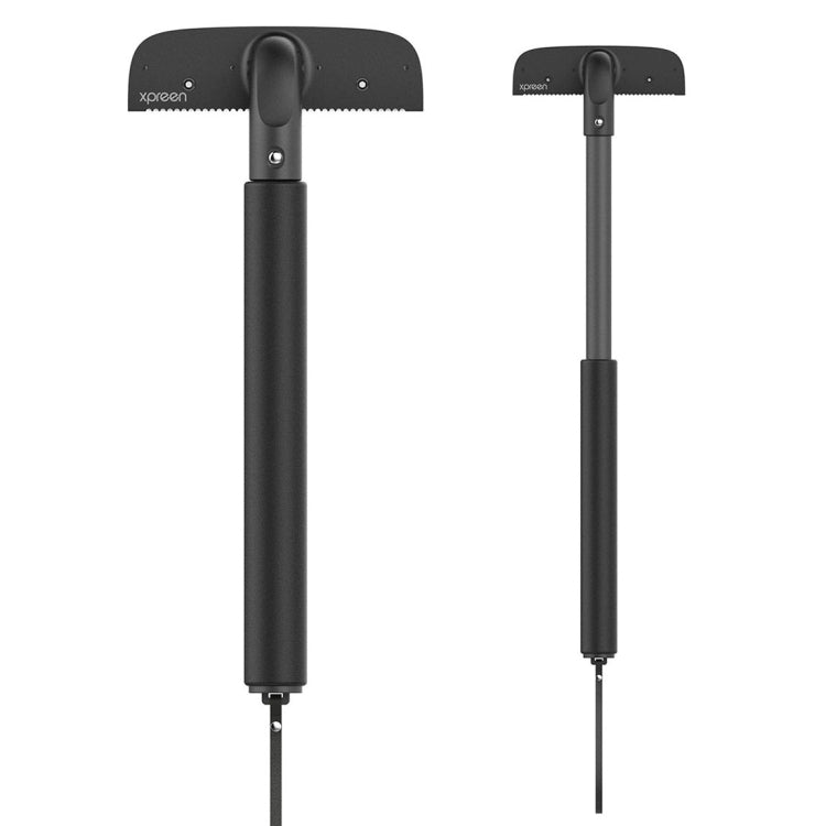 XPREEN XPRE034 Stretchable Handle Stainless Steel Blade Back Shaver Adjustable Back Razor with Lanyard for Men(Black) Secondary image