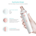 XPREEN XPRE037 Wireless Charging Multi-function Blackhead Extractor Pore Cleanser with Four Probes & LED Lighting Function(White) - British D'sire