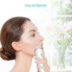 XPREEN XPRE037 Wireless Charging Multi-function Blackhead Extractor Pore Cleanser with Four Probes & LED Lighting Function(White) - British D'sire