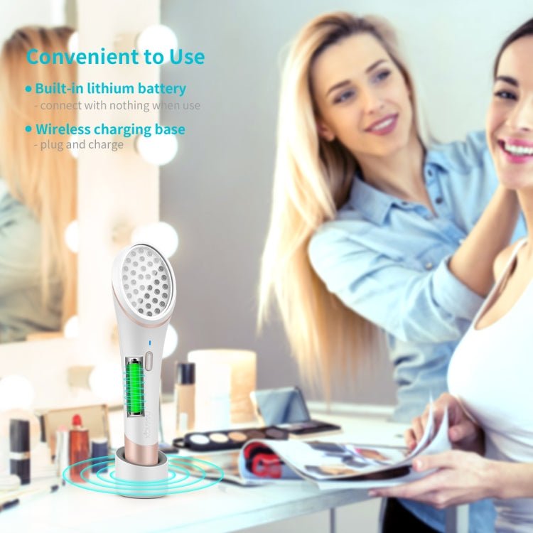 XPREEN XPRE052 Wireless Rechargeable Light Acne Treatment Device Home Acne Clearing Eraser with Blue Light and Red Light(White) - British D'sire