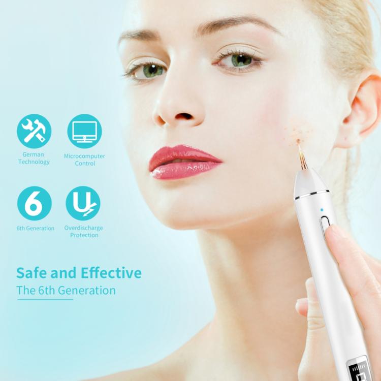 Xpreen XPRE061 Professional Dark Spot Remover Freckle Tattoo Chargeable Wart Mole Remover, with LED Screen and Spotlight(Tarnish) Secondary image